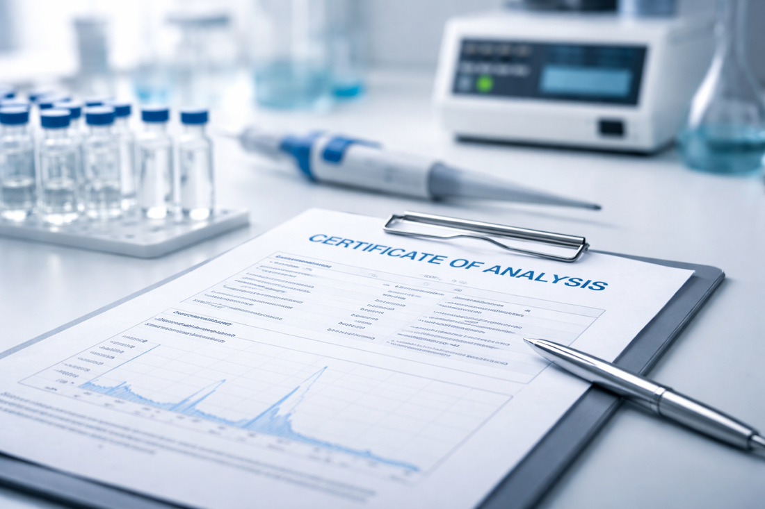 Why Certificates of Analysis (COAs) Matter in Peptide Research