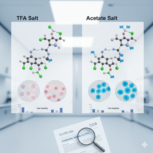 Salt Forms in Peptide Synthesis: TFA vs. Acetate