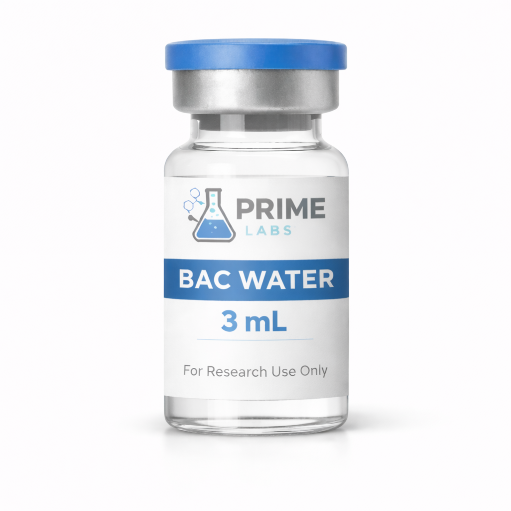 Bacteriostatic Water 3ml – Sterile Research Solvent