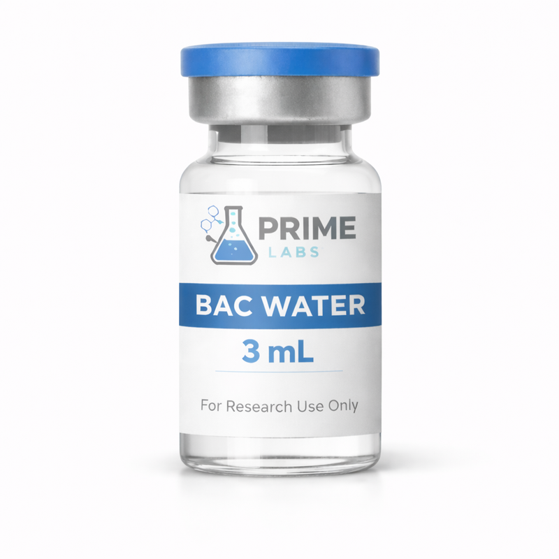 Bacteriostatic Water 3ml – Sterile Research Solvent