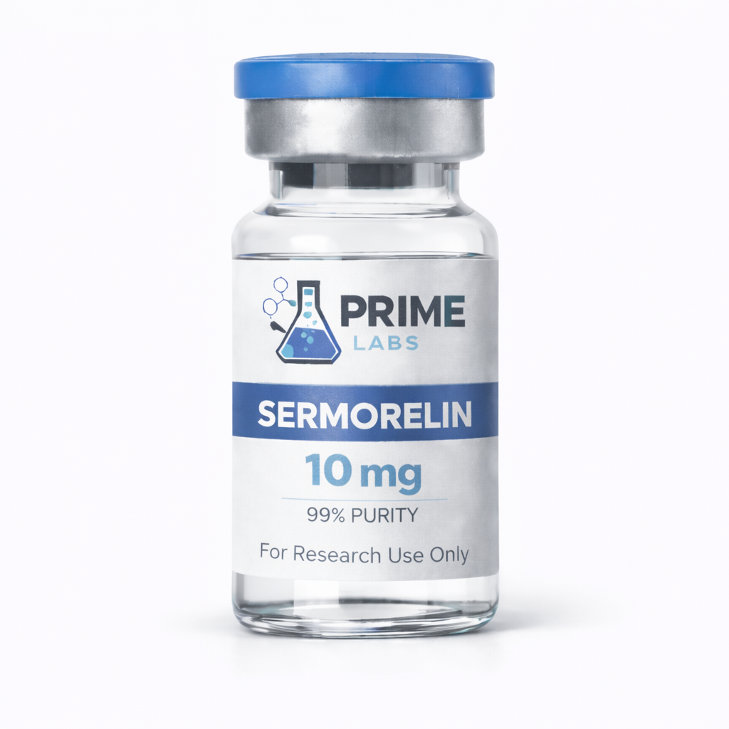 Sermorelin 10mg – GHRH 1-29 Research Peptide